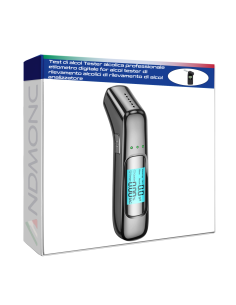 Test di alcol Tester alcolica professionale etilometro...