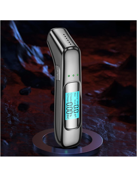 Test di alcol Tester alcolica professionale etilometro digitale for alcol tester di rilevamento alcolici di rilevamento di alcol