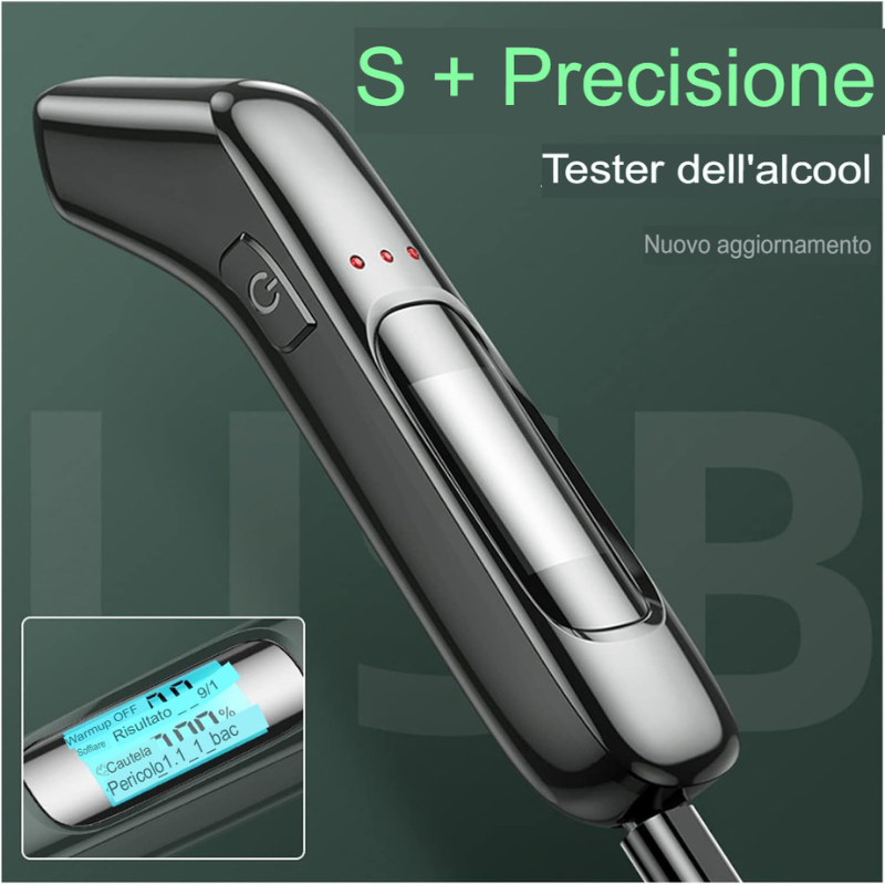 Test di alcol Tester alcolica professionale...