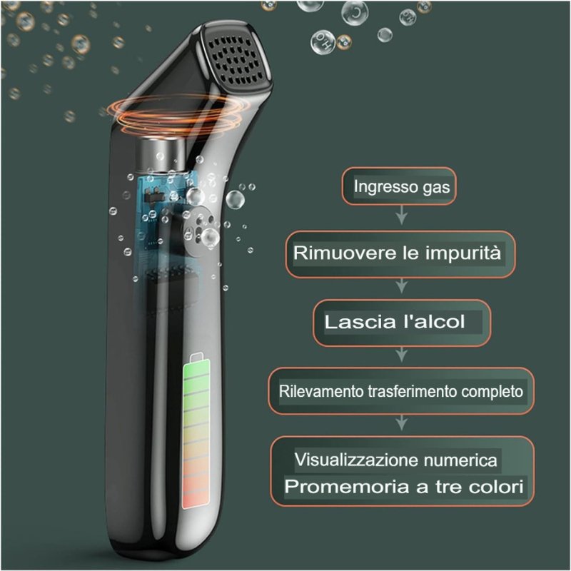 Test di alcol Tester alcolica professionale...