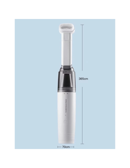 Aspirapolvere per auto Palmare senza fili leggero per auto casa Filtro USB C