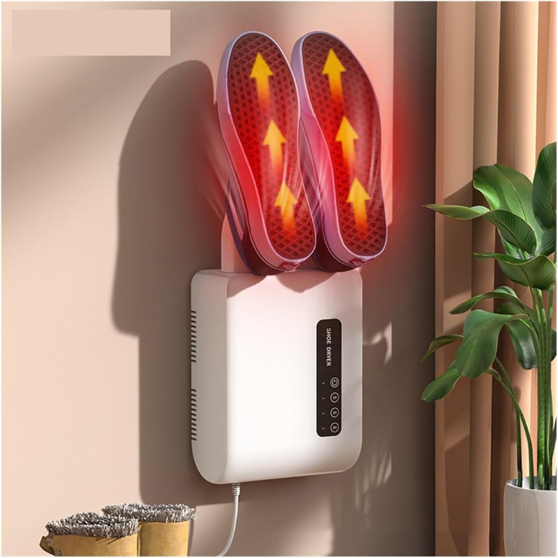 Asciugascarpe elettrico ed eliminatore di odori