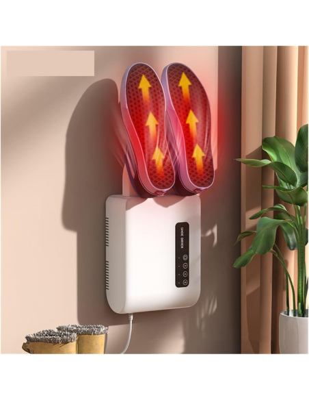 Asciugascarpe elettrico ed eliminatore di odori