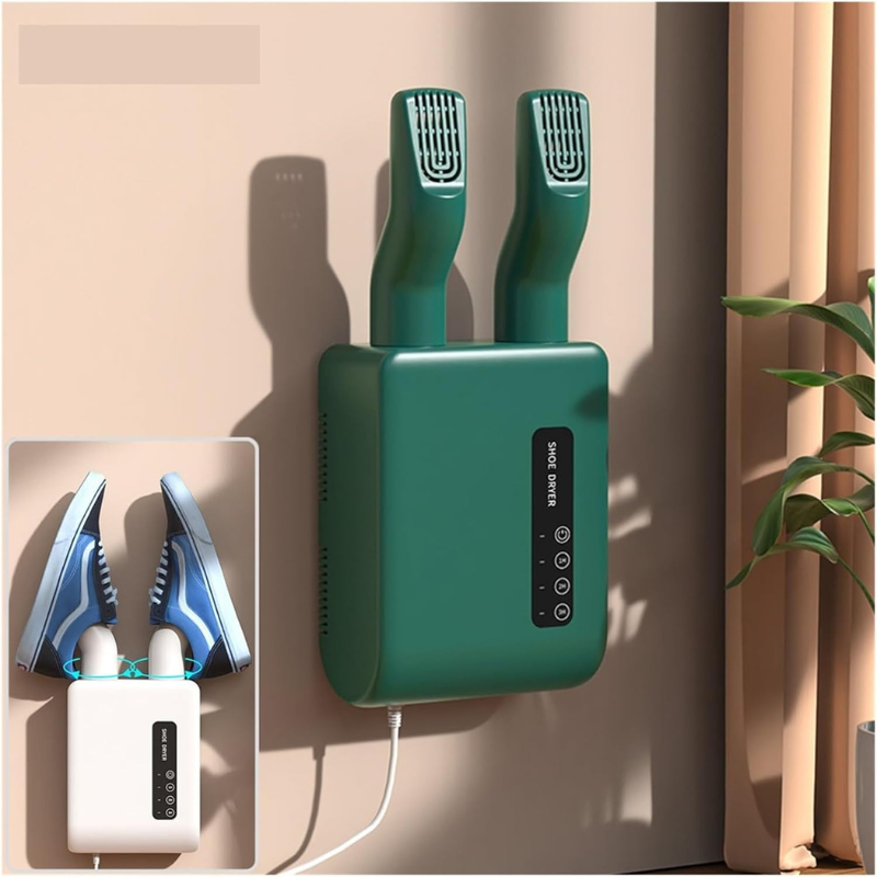 Asciugascarpe elettrico ed eliminatore di odori