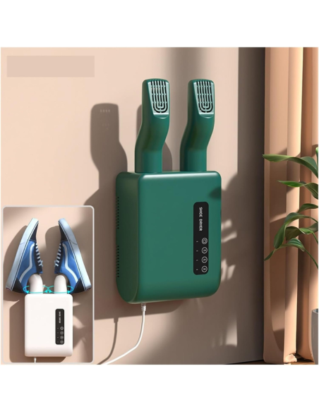 Asciugascarpe elettrico ed eliminatore di odori