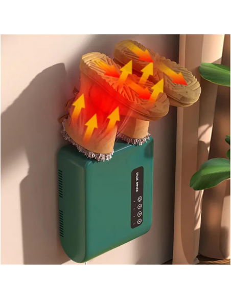 Asciugascarpe elettrico ed eliminatore di odori