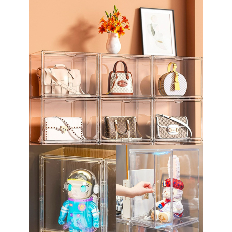 Organizer per Borse in Plastica Trasparente,...