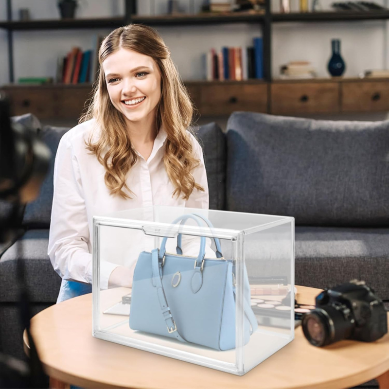 Organizer per Borse in Plastica Trasparente,...
