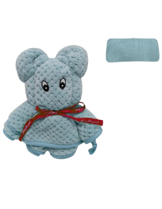 Asciugamano 75x35cm 270gr celeste 2