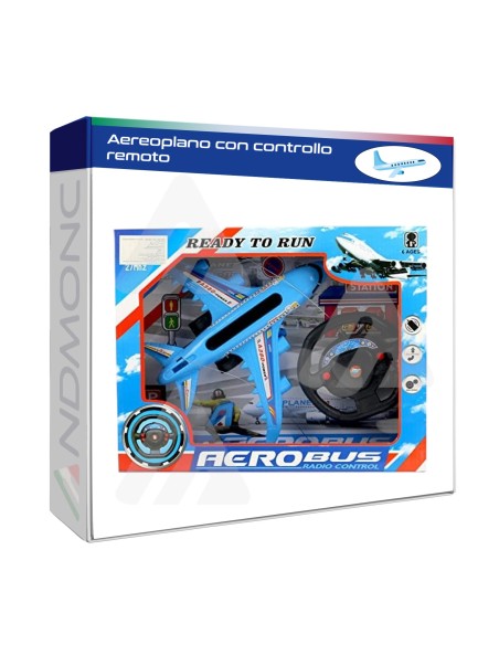 Aereoplano giocattolo con controllo remoto