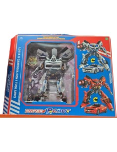 Super Robot giocattolo bambini grigio 2