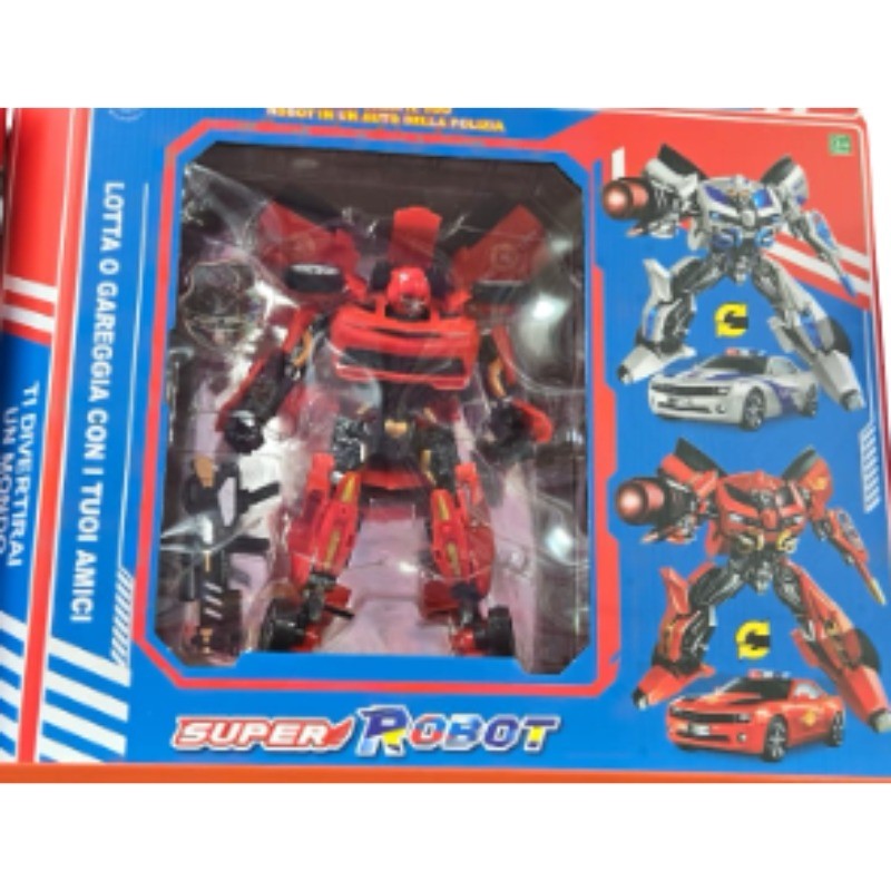 Super Robot giocattolo bambini rosso