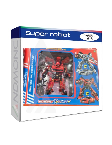 Super Robot giocattolo bambini rosso
