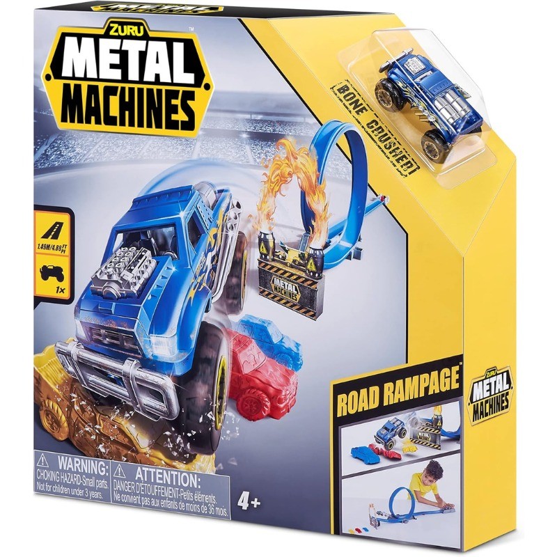Pista Metal Machines con looping, include 1...
