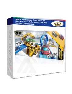 Pista Metal machines con 2 macchine incluse, giocattolo