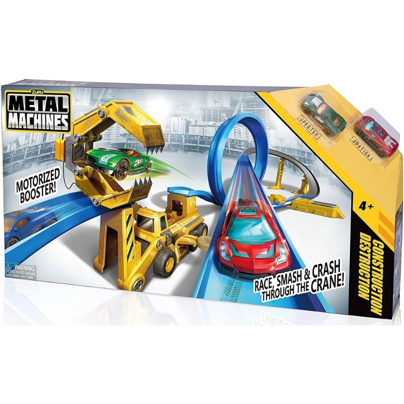 Pista Metal machines con 2 macchine incluse,...