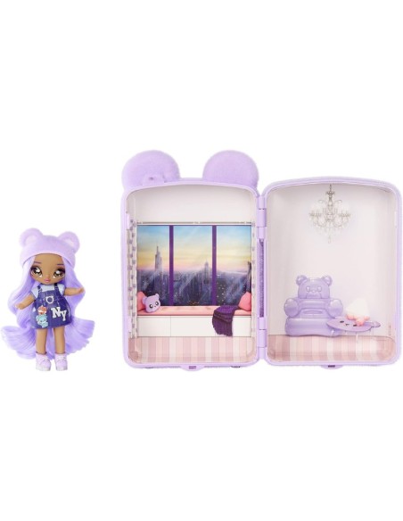 Na! Na! Na ! Surprise Mini Backpack Playset-City Bear, Colore Lizzy York