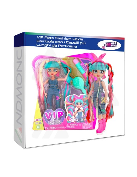 VIP Pets Fashion Lexie bambola con capelli lunghi da pettinare