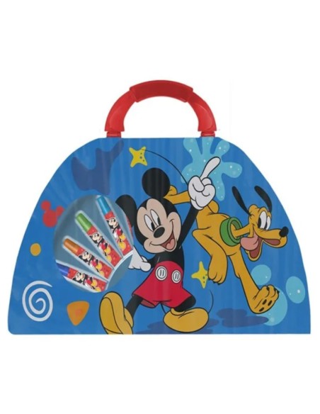 Disney Mickey Valigetta Colori 51 Pcs