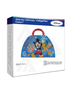 Disney Mickey Valigetta Colori 51 Pcs
