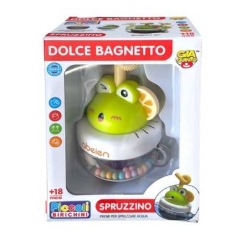 Gioco dolce bagnetto con Spruzzino