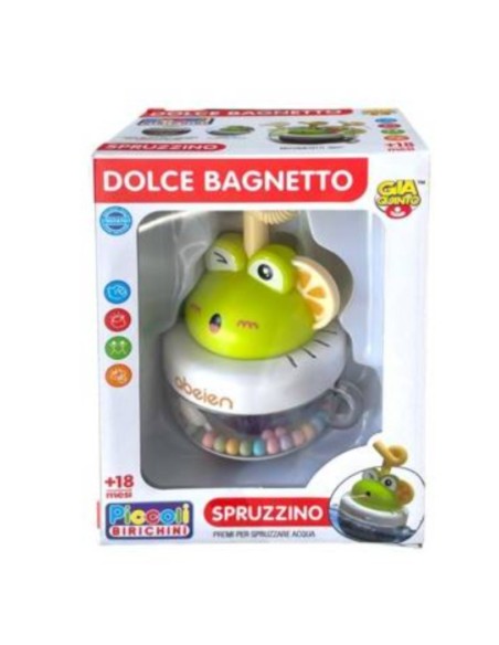 Gioco dolce bagnetto con Spruzzino