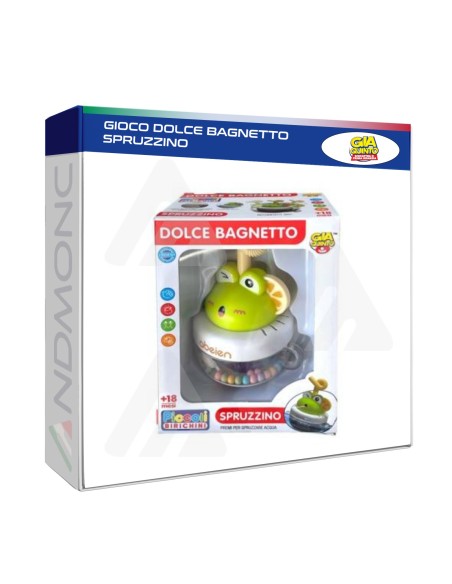 Gioco dolce bagnetto con Spruzzino