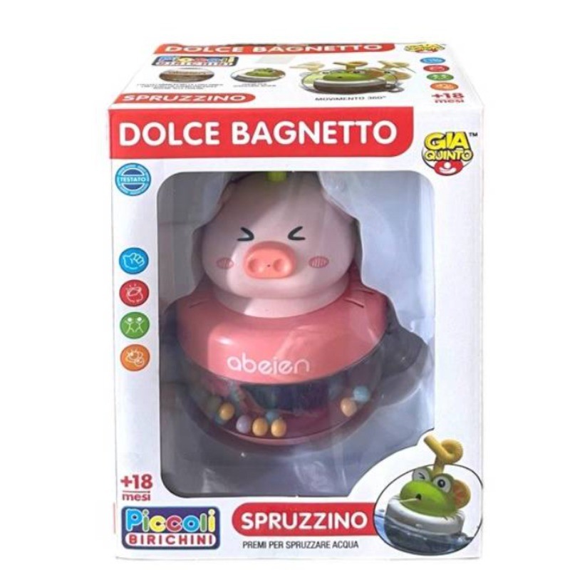 Gioco dolce bagnetto con Spruzzino, Rosa