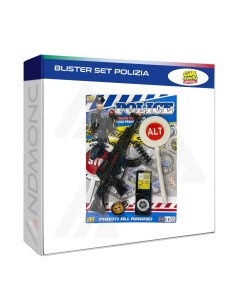 Giocattolo - blister set di Polizia, bambini
