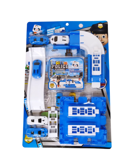Giocattolo - Costruisce il parcheggio della Polizia