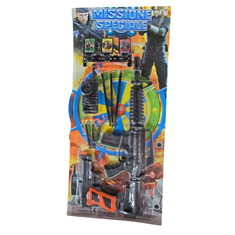 Missione speciale Armi con tiro al bersaglio,...
