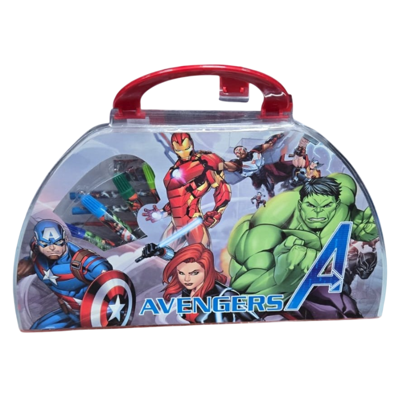 Avengers Valigetta Colori 51 Pcs