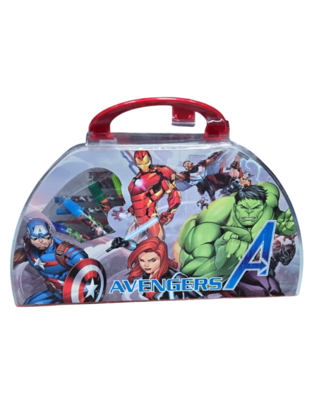 Avengers Valigetta Colori 51 Pcs