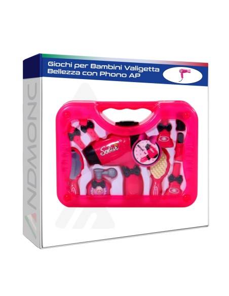 Giochi per bambini Valigetta Bellezza con Phono AP