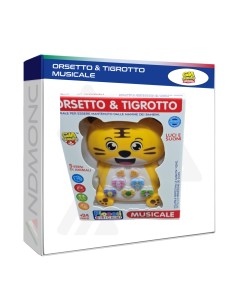 Orsetto e Tigrotto con luci e suoni, giocattolo Educativo