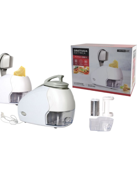 Grattugia elettrica Bianca 250W Dictrolux