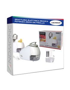 Grattugia elettrica Bianca 250W Dictrolux