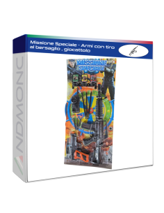 Missione speciale Armi con tiro al bersaglio, giocattolo