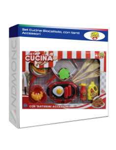 Set Cucina giocattolo con tanti accessori, prepara...