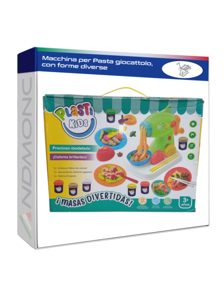 Macchina per Pasta giocattolo, con forme diverse ed accessori