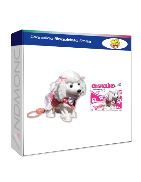 Cagnolino filoguidato Rosa