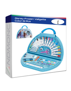 Disney Frozen Valigetta Colori 51 Pcs
