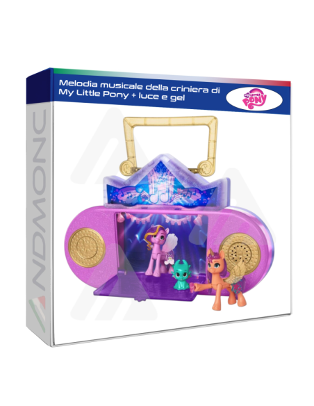 Melodia musicale della criniera di My Little Pony + luce e gel
