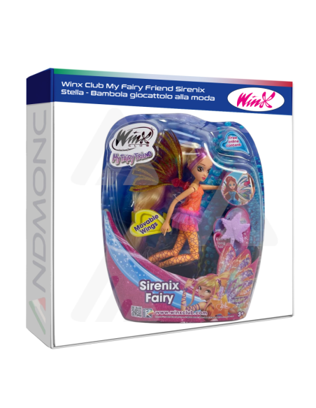 Winx Club My Fairy Friend Sirenix Stella - Bambola giocattolo alla moda