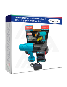 Soffiatore makota mini jet, doppia batteria