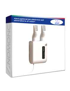 Asciugascarpe elettrico ed eliminatore di odori