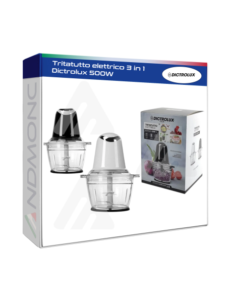 Tritatutto elettrico 3 in 1 Dictrolux 500W