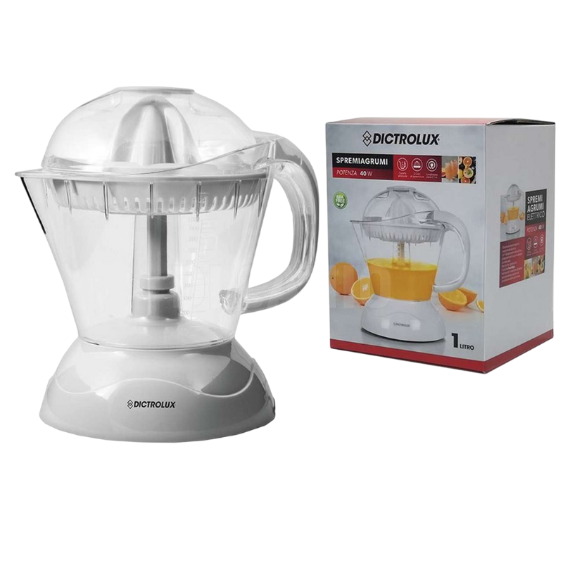 Spremiagrumi elettrico 40W, 1 Litro Dictrolux