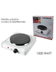 Fornello Portatile 1500W, 5 livelli di temperatura 2