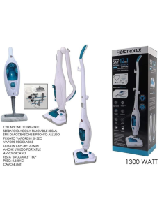 Scopa elettrica a Vapore 12in1 1300W 2
